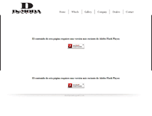 Tablet Screenshot of demodaconcept.com